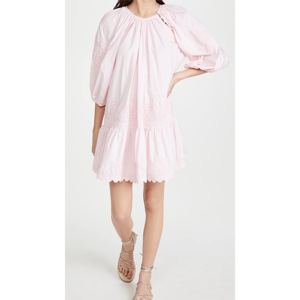 Juliet Dunn Pink Mini Dress